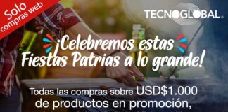 Tecnoglobal ya comenzó la celebración de Fiestas Patrias con el canal