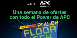 Tecnoglobal anuncia precios imperdibles en Floor Week de APC