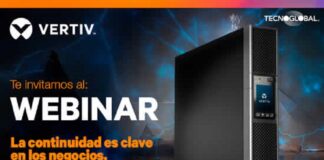 Tecnoglobal y Vertiv impulsan la Conectividad Operativa con un webinar