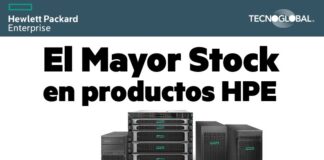 Tecnoglobal anuncia stock exclusivo en servidores HPE