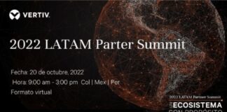 Vertiv anuncia el Latam Partner Summit 2022