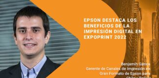 Epson destacó los beneficios de la impresión digital en ExpoPrint 2022
