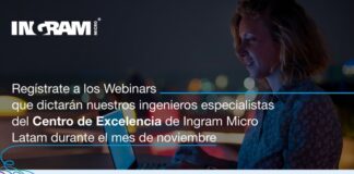 Regístrese en los webinars del Centro de Excelencia de Ingram Micro