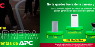 Tecnoglobal invita a participar y ganar en la carrera de ventas APC