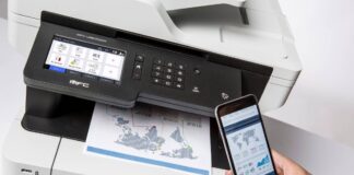 Brother lanza nueva multifuncional full dúplex y con NFC