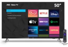 AOC presenta modelos de Roku TVs 4K en Chile