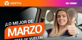 Vertiv te paga el permiso de circulación a través de Ingram Micro