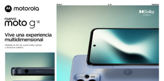 Motorola anuncia en Chile su nuevo moto G13 5G
