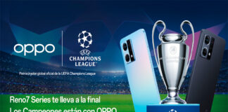 Oppo Chile regalará un viaje para dos para la final de la UEFA Champions League