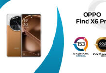 OPPO Find X6 Pro consigue el primer lugar en el ranking global de DXOMARK