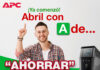 Comenzó campaña “Abril con A de Ahorrar” de APC y Tecnoglobal