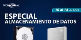 Tecnoglobal lanza Especial Almacenamiento de Datos con más de 20 productos