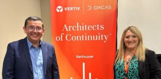 Vertiv anuncia acuerdo de distribución con DACAS Chile