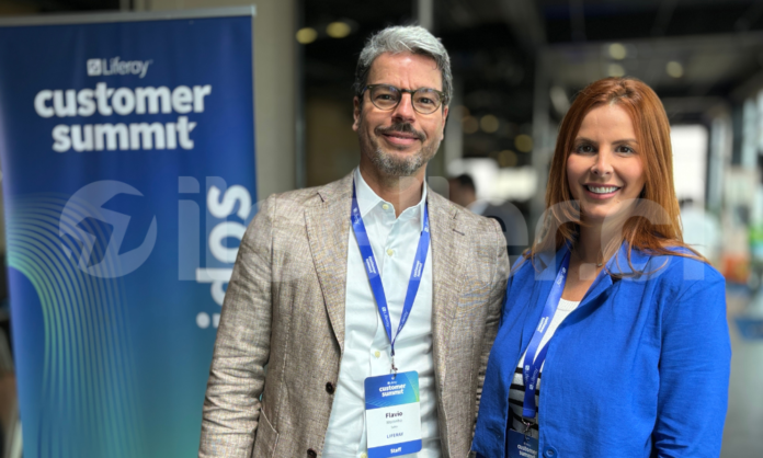 Flavio Moitinho y María Lira de Liferay