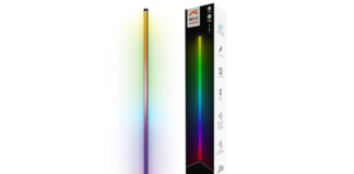 Nexxt Home presentó su lámpara de piso LED Wi-Fi Nexxt Home presentó su nueva lampara LED Wi-Fi.