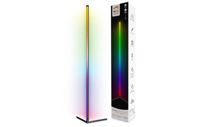 Nexxt Home presentó su nueva lampara LED Wi-Fi.