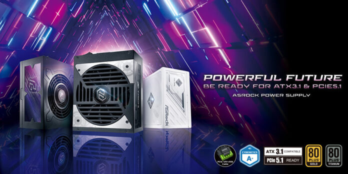 ASRock presenta sus fuentes de alimentación ATX 3.1 y PCIe 5.1 de alto rendimiento 5 s fuentes de alimentación ATX 3.1 y PCIe 5.1 de alto rendimiento 5