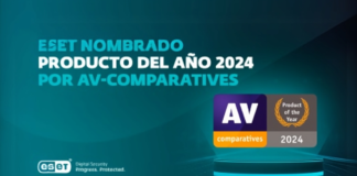 ESET elegido como Producto del Año 2024 en AV-Comparatives ESET fue distinguido como Producto del Año.