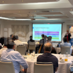 Jorge Noguera, Preventa Tecnico de LOL para Microsoft, agradeció a los asistentes en el inicio del encuentro.