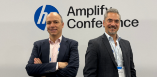 HP Amplify 2025: Los mensajes clave para América Latina Mateo Figueroa, SVP & Managing Director en HP Latin America, y Luis Castellanos, Head of Channels en HP Latin America