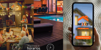 Llegó a Chile la Guirnalda de luces inteligente con conexión Wi-Fi de Nexxt Home Nexxt Home
