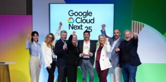 TD SYNNEX gana el premio Google Cloud Global Social Impact Partner of the Year TD Synnex y Google Cloud.