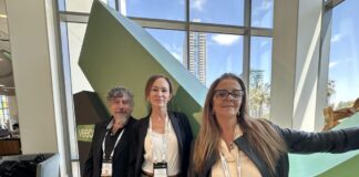 La estrategia de Licencias OnLine para capitalizar el nuevo enfoque de Veeam Marcelo Tedeschi; Carolina Losada; y Silvina Piña, de Licencias OnLine.