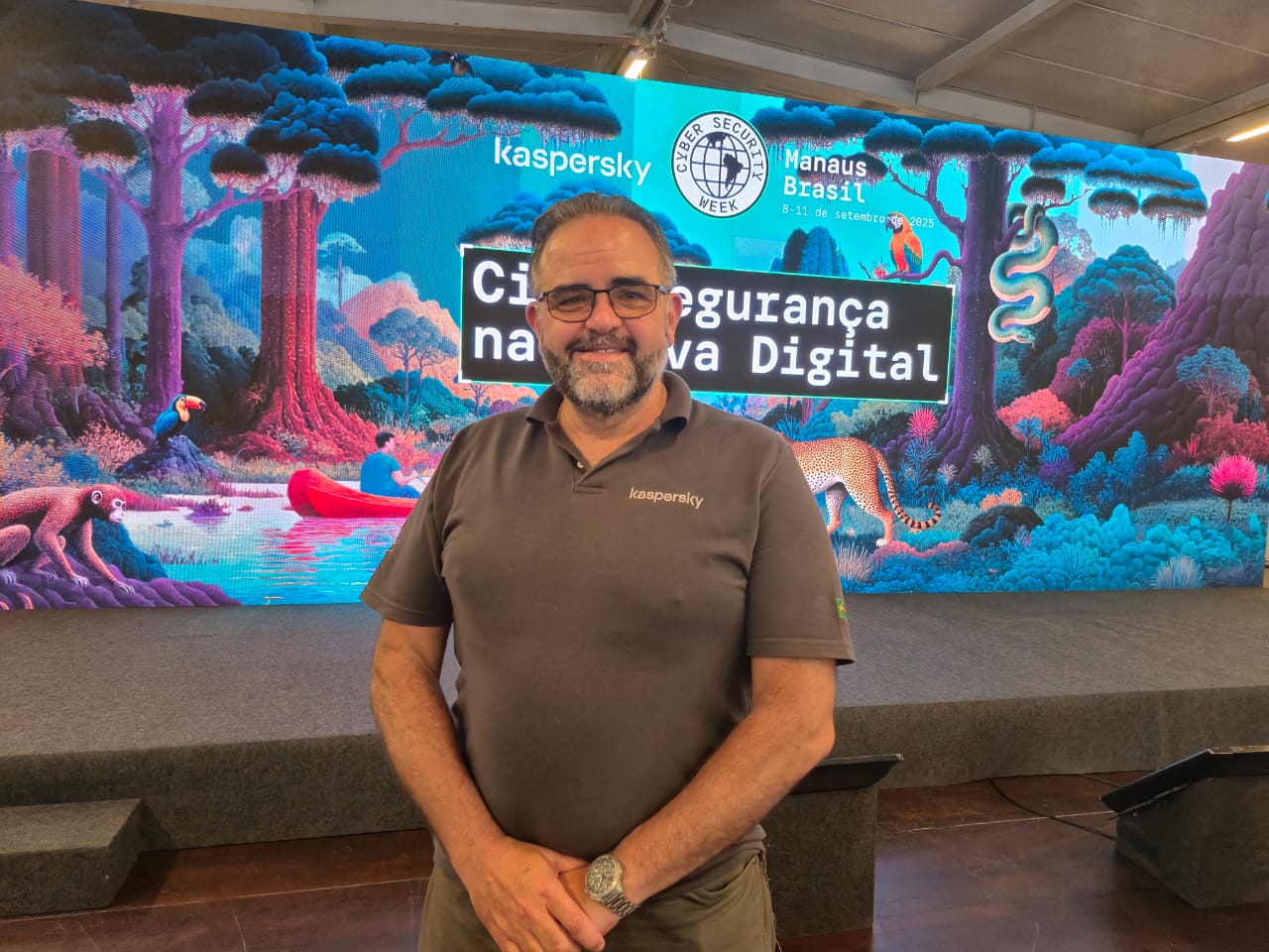 Claudio Martinelli, de Kaspersky Claudio Martinelli, Director General para Américas de Kaspersky.