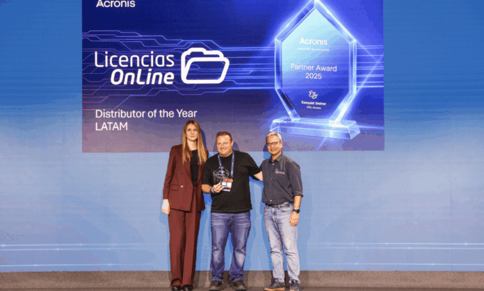 Licencias Online reconocida como distribuidor del año por Acronis