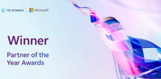 TD SYNNEX reconocida como ganadora del premio Microsoft Global Device Partner of the Year 2025 TD SYNNEX-Microsoft Winner Partner of the Year Awards 2025 (2)