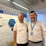 Wilson Vergara, Director de Ventas para el Cono Sur de AppGate, y David Alfaro, CEO en Arkavia Networks.