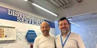 AppGate y Arkavia Networks reafirman su compromiso con la ciberseguridad en Chile Wilson Vergara, Director de Ventas para el Cono Sur de AppGate, y David Alfaro, CEO en Arkavia Networks.