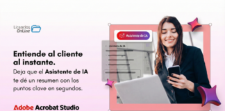 Adobe Studio: cómo aprovechar sus capacidades de IA para potenciar el negocio del canal Licencias Online presentó Adobe Acrobat Studio como una herramienta de IA clave para potenciar el negocio del canal.
