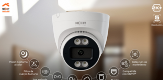 Nueva Cámara Turret Inteligente con detección de figura humana de Nexxt Home Nexxt Solutions Home