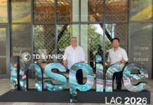 TD SYNNEX Inspire 2026: Nueva ruta de especialización para canales chilenos Otavio Lazarini, President, Latin America & Caribean TD SYNNEX; y Marcos Murata, VP LAC Vendor Management & Business Strategy TD SYNNEX.