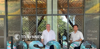 TD SYNNEX Inspire 2026: Nueva ruta de especialización para canales chilenos Otavio Lazarini, President, Latin America & Caribean TD SYNNEX; y Marcos Murata, VP LAC Vendor Management & Business Strategy TD SYNNEX.
