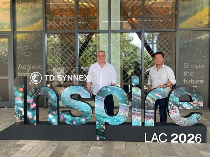 Otavio Lazarini, President, Latin America & Caribean TD SYNNEX; y Marcos Murata, VP LAC Vendor Management & Business Strategy TD SYNNEX.