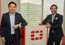 Fortinet apuesta por plataformas y servicios para transformar la ciberseguridad en Chile Andrés Pérez, Vicepresidente de Ventas para Chile; y Gonzalo García, Vicepresidente de Ventas para América del Sur, en Fortinet.