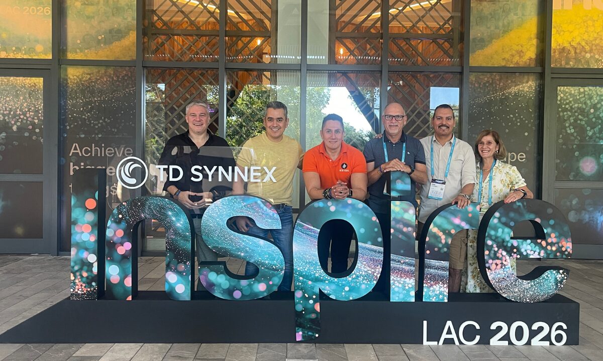 Ejecutivos de TD SYNNEX durante la última edición del Inspire LAC. Ejecutivos de TD SYNNEX durante la última edición del Inspire LAC.