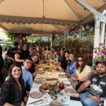 Un momento de distensión con los ganadores del Logitech Partners Club en Miami