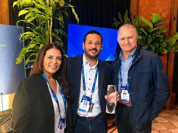 Equipo de Ingram Micro. Daniela Rosa, VP and Country Chief Executive - Sales and Business Leader en Ingram Micro - Diego Moure, LATAM Regional Business Manager Advanced Solutions en Ingram Micro - Luis Ferez, SVP, Global Group President, Latin America en Ingram Micro.