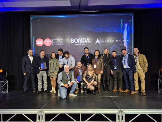 Categor&iacute;a Infraestructura H&iacute;brida, los premiados fueron: ST Computaci&oacute;n, SONDA y Andes Digital.