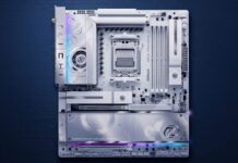 ASRock presentó su nuevo motherboard X870E Taichi White X870E Taichi White.