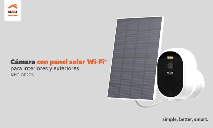Cámara Solar Inteligente Wi-Fi.