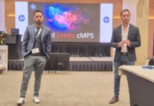 HP apuesta por impresoras más seguras para proteger las redes empresariales Antonio Palacios, Head of Office Print Latam; y Claudio Andreani, Business Development Management, en HP.
