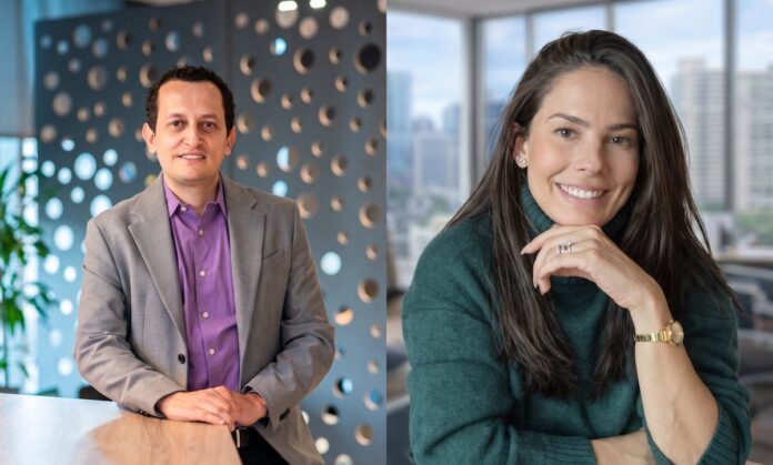 Luis Santamaria y Paula Pinto Schneider Electric marca el rumbo hacia las Fábricas de IA y la refrigeración líquida