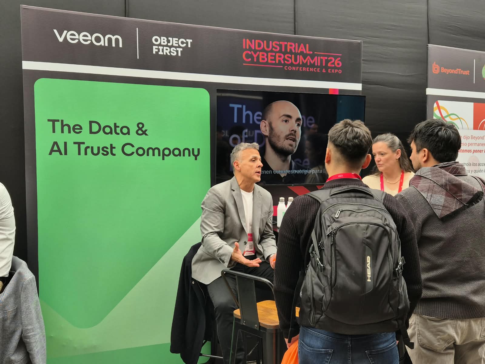 Stand de Veeam.