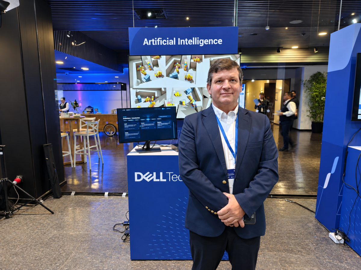 Jorge Gilchrist, de Dell Technologies. Jorge Gilchrist, Senior Director Dell Financial Services para Latinoamérica en Dell Technologies, presentó Power Leasing.